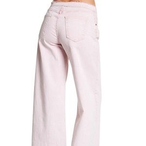 Jeans-Current/Elliott-Vintage Wide Leg Crop Jeans